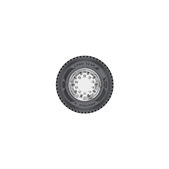 GOODYEAR 295/80 R22.5 OMNITRAC D 152/148K M+S 3PSF TL