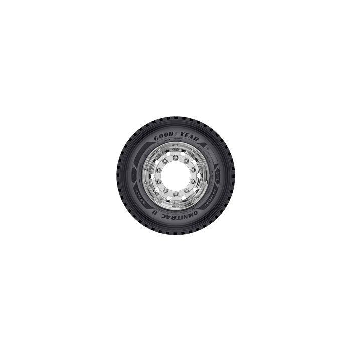 GOODYEAR 12 R22.5 OMNITRAC D HD 152/148K M+S 3PSF TL